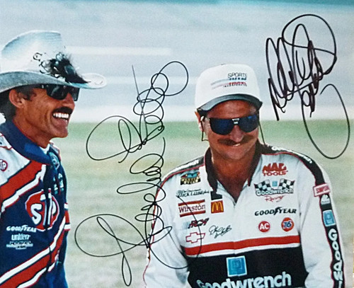 Richard petty dale - dale, earnhardt